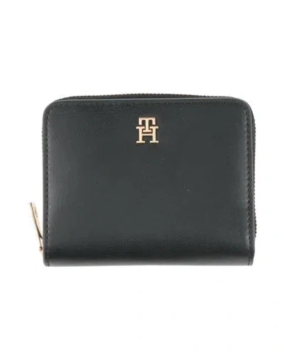 Tommy Hilfiger Woman Wallet Black Size - Polyurethane