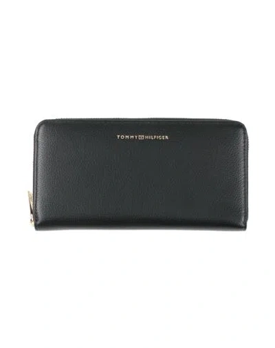 Tommy Hilfiger Woman Wallet Black Size - Polyurethane