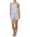 Tommy Hilfiger Women's 2-pc. Striped Cami & Boxer Pajama Set