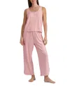 Tommy Hilfiger Women's 2-pc. Tank & Crop Pant Set In Pink