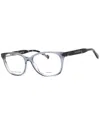 Tommy Hilfiger Ladies Grey Rectangular Eyeglass Frames Th2108 In Grey