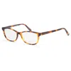 Tommy Hilfiger Women's 54 Mm Havana Yellow Opticals
