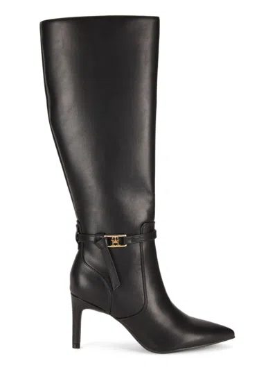 Tommy Hilfiger Women's 80mm Julie Knee-high Boots In Black