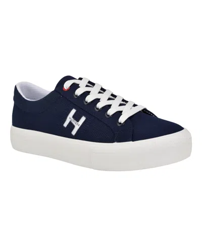 TOMMY HILFIGER WOMEN'S ACONIA LACE UP SNEAKERS