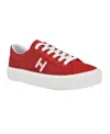 Tommy Hilfiger Women's Aconia Sneaker In Medium Red In Medium Red