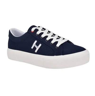 TOMMY HILFIGER WOMEN'S ACONIA SNEAKER IN DARK BLUE