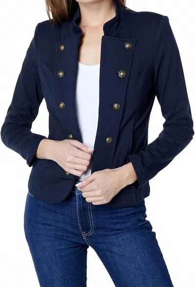 Tommy Hilfiger Women's Band Jacket - Plus In Navy In Blue