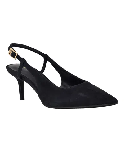 Tommy Hilfiger Women's Cerizza Pointed Toe Slingback Pump In Black