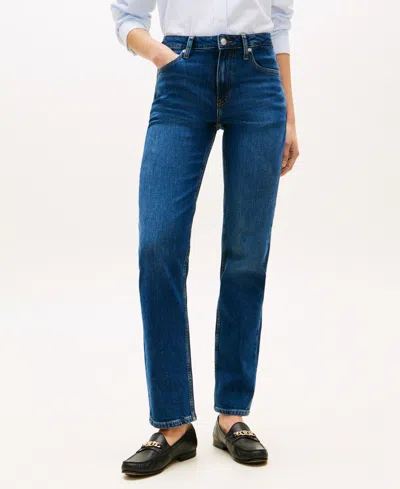 Tommy Hilfiger Women's Classic Straight Jeans In Blue