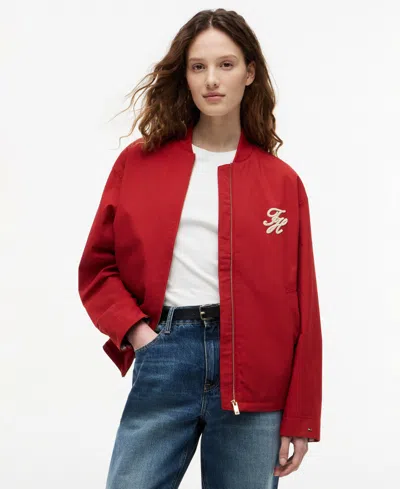 Tommy Hilfiger Women's Cotton Bomber Jacket
