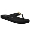 Tommy Hilfiger Crelina Thong Sandal In Black