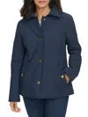 Tommy Hilfiger Women's Diamond Quilt Transitional Jacket In Navy