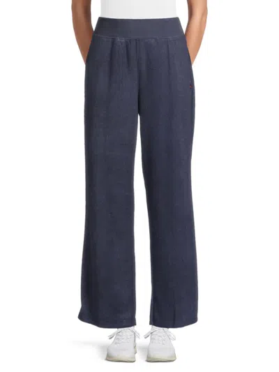 Tommy Hilfiger Women's Easy Fit Wide-leg Knit Pants