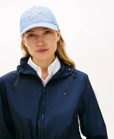Tommy Hilfiger Women's Embroidered Script Logo Adjustable Baseball Cap In Brown