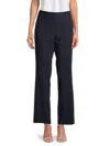 Tommy Hilfiger Women's Flat Front Pants In Midnight