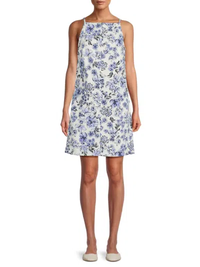 Tommy Hilfiger Women's Floral Square-neck Minidress