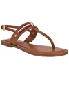 Tommy Hilfiger Gabry T-strap Sandal In Cognac