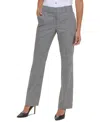 Tommy Hilfiger Women's Glen Plaid Sutton Boot-leg Trousers In Glen Plaid