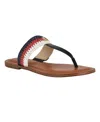 Tommy Hilfiger Gojia Flip Flop In Dark Blue,red