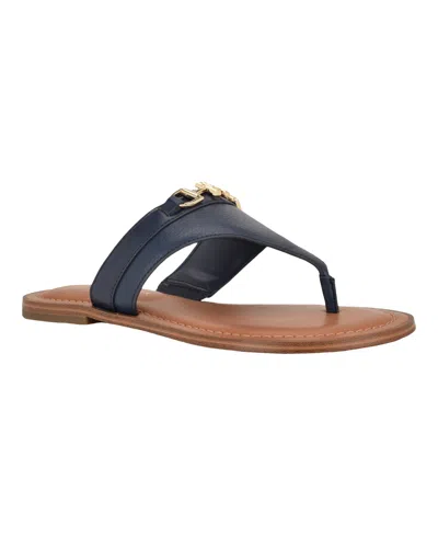 Tommy Hilfiger Goldiea Flip Flop In Black