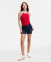 Tommy Hilfiger Women's Greenwich Sailor Jean Shorts In Blue