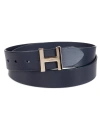 TOMMY HILFIGER WOMEN'S H MONOGRAM BUCKLE BELT