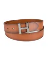 Tommy Hilfiger Women's H Monogram Buckle Belt In Tan