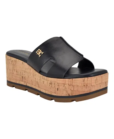Tommy Hilfiger Women's Heliena Platform Wedge Sandals