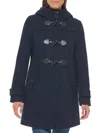 Tommy Hilfiger Women's Hooded Duffle Coat In Navy