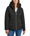 Tommy Hilfiger Women's Hooded Packable Puffer Coat In Black