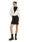Shop Tommy Hilfiger Women's Hoodie  In Bianco Chiari E Naturali
