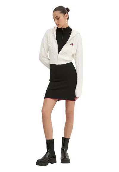 Tommy Hilfiger Women's Hoodie  In Bianco Chiari E Naturali
