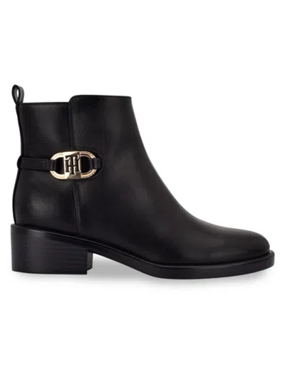 Tommy Hilfiger Women's Imiera Ankle Boots In Black