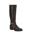 Tommy Hilfiger Women's Iyla High Shaft Riding Boots In Dark Brown