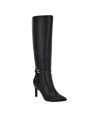 Tommy Hilfiger Jullie Knee High Boot In Black