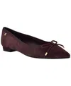 Tommy Hilfiger Women's Kimio Pointed Toe Slip-on Ballet Flats In Purple