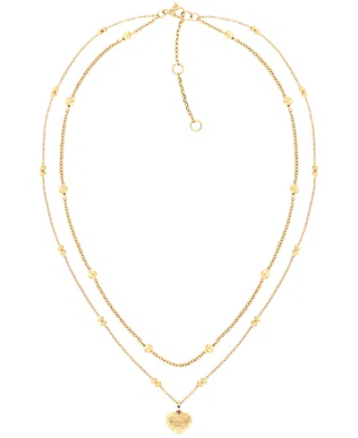 Tommy Hilfiger Women's Layered Gold-plated Stainless Steel Necklaces
