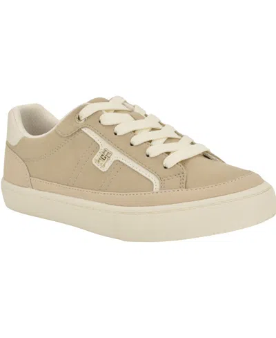 Tommy Hilfiger Women's Lencet Lace-up Sneakers In Brown