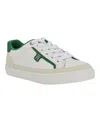 Tommy Hilfiger Women's Lencet Round Toe Lace-up Sneakers In White