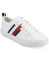 Tommy Hilfiger Women's Lireai Lace Up Sneakers In White