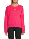 Tommy Hilfiger Women's Logo Cotton-blend Fleece Sweatshirt