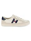 TOMMY HILFIGER WOMEN'S LOGO PERFORATED SNEAKERS