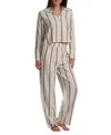 Tommy Hilfiger Women's Long Sleeve Top And High-waist Pant Set In Multi