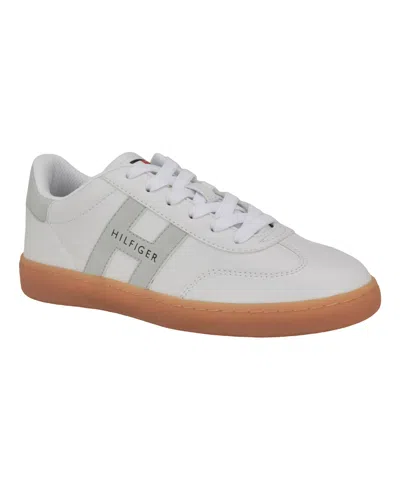 TOMMY HILFIGER WOMEN'S MAISIE LOW PROFILE LACE-UP SNEAKERS