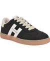 Tommy Hilfiger Women's Maisie Low Profile Lace-up Sneakers In Black