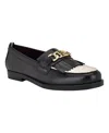 Tommy Hilfiger Women's Merise Ornamented Loafers In Dark Blue,ivory