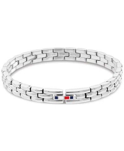 Tommy Hilfiger Women's Mia Silver-tone Stainless Steel Bracelet