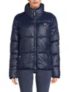 Tommy Hilfiger Women's Mid Length Puffer Jacket In Navy