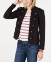 Tommy Hilfiger Women's Military Band Jacket In Black