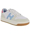 Tommy Hilfiger Women's Neenha Signature Logo Lace-up Sneakers In Pink,blue
